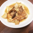 豆腐とエリンギの味噌バター焼き